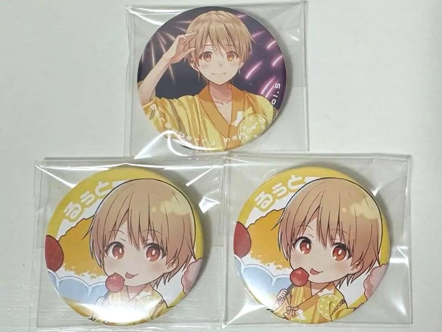 るぅとくん すとめも5 缶バッジ